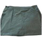 32 DEGREES COOL Green Skort EUC Size XXL #0508