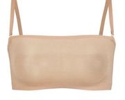 NEW Skims Sheer Sculpt Bandeau Bra in Clay XL