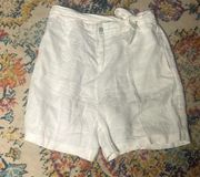 Women’s Halston 100% linen shorts US Medium