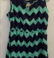 NWT  Chevron print dress