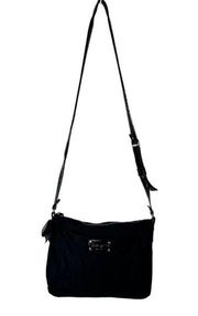 Kate Spade  Nylon Black Crossbody Purse Handbag Bag