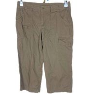 Columbia‎ Sportswear Company XCO Womens Gray Cargo Capri Hiking Pants Size 6