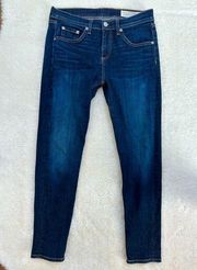 Rag & Bone jeans with zipper heels size 28 EUC Kensington