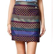 Anthropologie Maeve Audra Jacquard Skirt