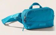 NEW Athleta Excursion Crossbody Mini Belt Bag in Pacific Blue