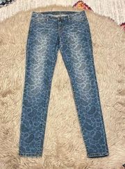 Michael Kors paisley jeans size 4