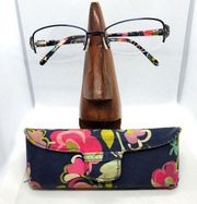 Vera Bradley Vanessa Ribbons Prescription Glasses Frames & Case