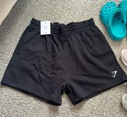 training fleece shorts