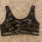 Calvin Klein Camo  bralette