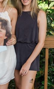 Gray Romper