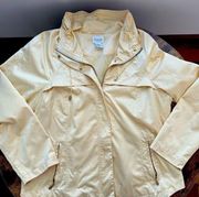 Zenergy by Chicos windbreaker, light rain jacket. Size: Chicos 2, 10/12.