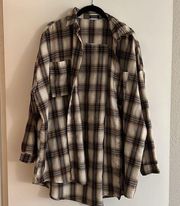 Oversized flannel