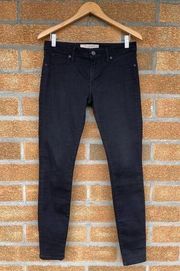 Burberry Brit Black skinny low rise jeans 30