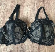 Jones New York Lacy Bra Black and Tan