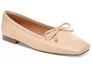 NWB CIRCUS NY Teresa Square-Toe Ballet Flats nude size 7.5