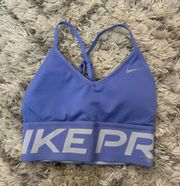 Purple Dri-Fit Sports Bra