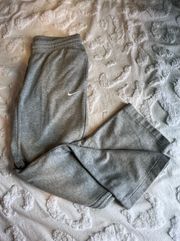 Nike Gray  Straight-Leg Sweatpants