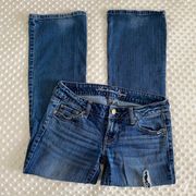 American Eagle Bootcut Flared Low rise Y2k Jeans