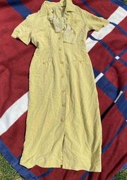 Vintage 40s 50s shirt waist  Dressbarn dress 12