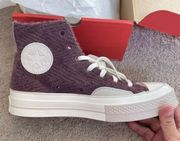 Converse  Chuck 70 Cozy Utility sneakers in burgundy NWT