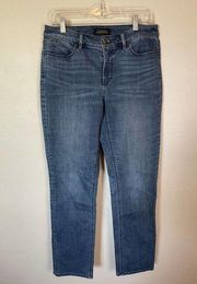 Talbots | Flawless Five Pocket Regular Wash Curvy Straight Denim Jean Size 8