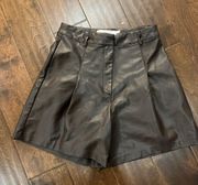 Leather Shorts