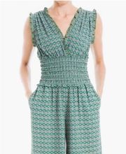 🎉Max Studio London NWT women's green pant jumpsuit/sleeveless - Size XL 🎉