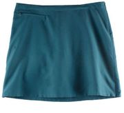 EUC Patagonia Womens Duway Skirt Skort A-Line Mini Blue Size 8