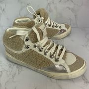 Marc Fisher Faux Fur Lined Sneakers