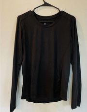 Champion C9 by  Black Long Sleeve Athletic Shirt Top M Thumbholes A8