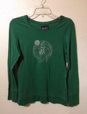 NBA Boston Celtics Ladies Top Tee Shirt Size Medium