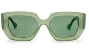 Pastel Sunglasses Green Marble