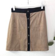 Brown And Black Skirt