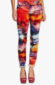 L’Amour Nanette Lepore galaxy denim leggings