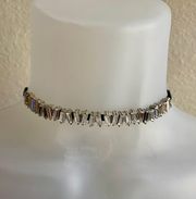 Black Rhinestone Choker