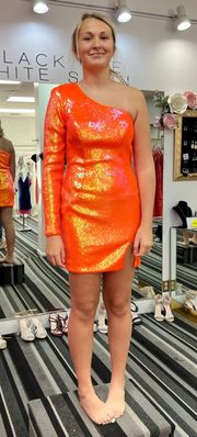 Orange Formal Dress