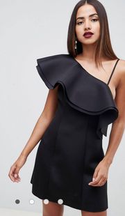 Black One Shoulder Dress