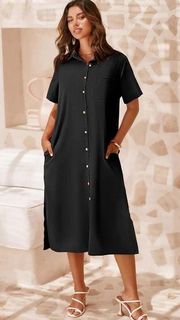 Zeagoo shirt dress NWT