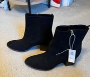 Suede Booties