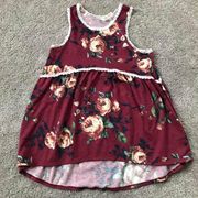 My Story small sleeveless floral top