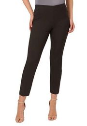 Adrianna Papell Slim Fit Cuffed Black Pants SIze 12 NWT $99