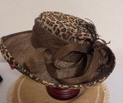 Vintage Sophia Collection fashion Art decor hat NWT