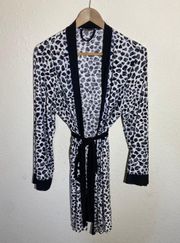 Black/White Printed Robe ( L/XL )