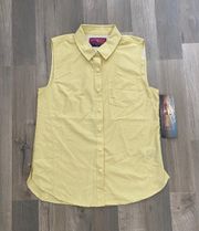 Women's SL Button Up Fishing Shirt UPF+ Sun Size Small Xcaster Tallwoods Outdoor