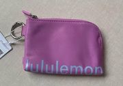 Clippable Card Pouch - Dahlia Mauve/Blue Lien