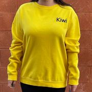 Bright Yellow Harry Styles Embroidered Sweatshirt