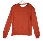 Rebecca Minkoff Women's Coral Split Back Long Sleeve Sweater Small NWT MSRP $148