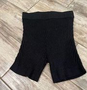 Adika High Rise Soft Ribbed Biker Shorts Size XS/S