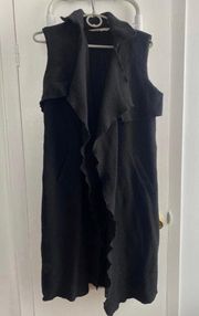 sleeveless coat size M