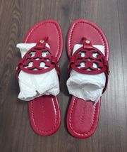 Miller Sandal - Red Leather